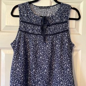 Abercrombie & Fitch Blue Floral Shirt